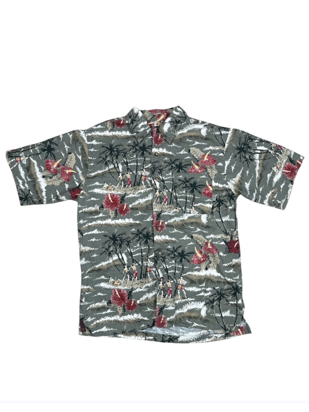 Vintage Pacific Coast Highway (PCH) Men’s Small Hawaiian Button Up Shirt